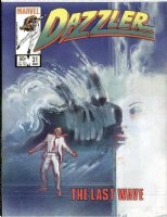 SIENKIEWICZ, BILL - Dazzler #31 large cover painting, Tidal Wave! Comic Art